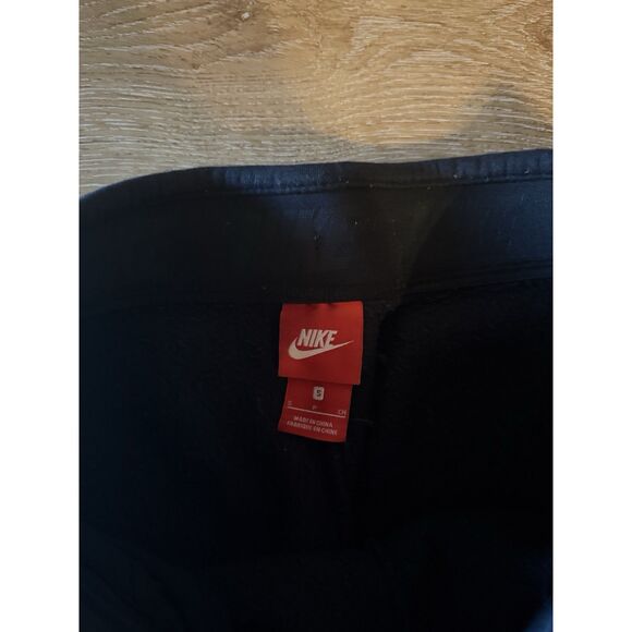 Nike Sportswear Womens Black Rally Loose High Rise Fleece Pants Sz Small 828603 - Picture 3 of 3